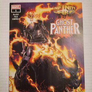 Infinity Warps: Ghost Panther #1A (2018) Marvel Comics, 1st Erik Killraven, NM